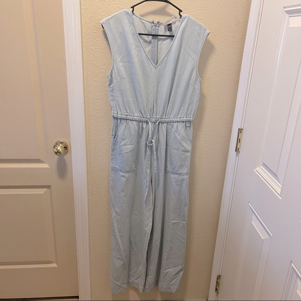 Universal Thread Jumpsuit Sleeveless Cropped Wide Leg Jumpsuit